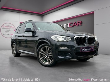 Bmw x3 g01 xdrive20d 190ch bva8 m sport occasion simplicicar pontarlier simplicicar simplicibike france