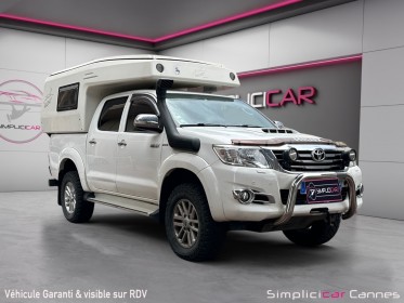 Toyota hilux rc2 double cabine ble cab 4wd 3.0l 171 d-4d bva invincible occasion cannes (06) simplicicar simplicibike france