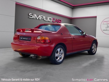 Honda crx compteur en miles import usa i coupe 160cv 1.6 occasion cannes (06) simplicicar simplicibike france