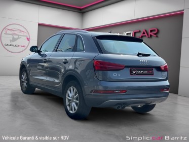 Audi q3 business 2.0 tdi 184 ch s tronic 7 quattro business line occasion simplicicar biarritz  simplicicar simplicibike france