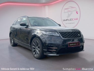 Land rover range rover velar 3.0 v6  d300 s r dynamic occasion simplicicar biarritz  simplicicar simplicibike france