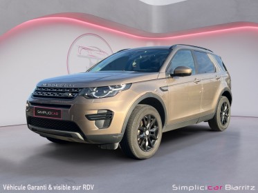 Land rover discovery sport 2.0 td4 150ch awd se bva occasion simplicicar biarritz  simplicicar simplicibike france