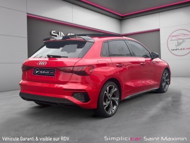 Audi a3 sportback 35 tfsi mild hybrid 150 s tronic 7 s line occasion simplicicar st-maximin simplicicar simplicibike france