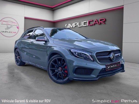 Mercedes gla 45 amg 2.0 i 16v turbo 4matic 7g-dct 360 cv perf carbonne occasion simplicicar pertuis  simplicicar simplicibike...