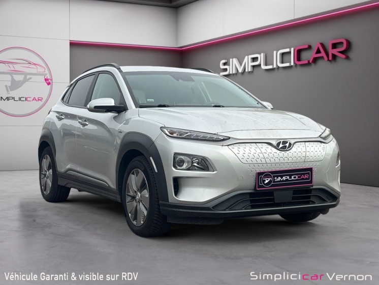 Hyundai kona electric que 64 kwh - 204 ch creative  entretien constructeur  garantie 12 mois  crochet attelage amovible...