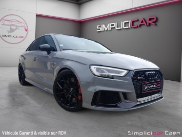 Audi rs3 berline 2.5 tfsi 400 s tronic 7 quattro garantie 12 mois occasion simplicicar caen  simplicicar simplicibike france