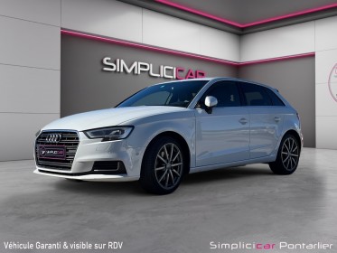 Audi a3 sportback quattro 2.0 tdi 184 s tronic 6 design luxe occasion simplicicar pontarlier simplicicar simplicibike france