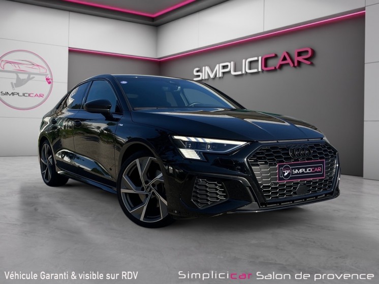 Audi a3 berline 35 tfsi mild hybrid 150 s tronic 7 s line/bang of lusen/sièges électriques occasion simplicicar salon de...