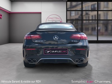 Mercedes classe e cabriolet 53 amg gt 435 cv eq boost 4 matic speedshift tct amg garantie 12 mois occasion simplicicar...