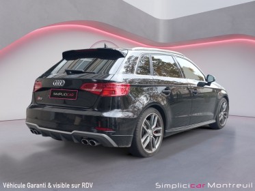 Audi s3 sportback 2.0 tfsi 300 quattro occasion montreuil (porte de vincennes)(75) simplicicar simplicibike france