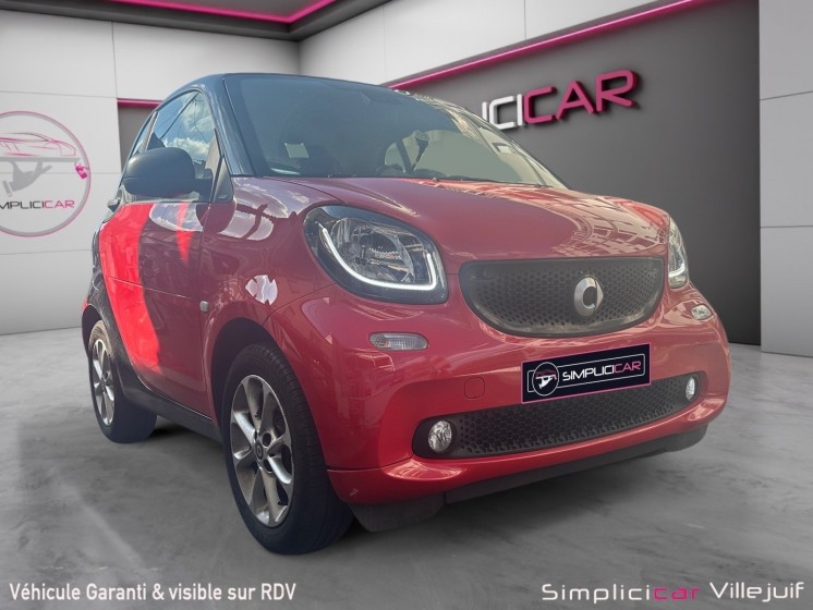 Smart fortwo coupe 1.0 71 ch ss ba6 passion, gps, bluetooth, limiteur de vitesse occasion simplicicar villejuif  simplicicar...