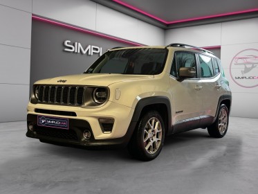 Jeep renegade 1.3 gse t4 150 ch bvr6 limited  attelage - garantie 12 mois occasion  simplicicar nord isere simplicicar...