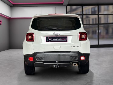 Jeep renegade 1.3 gse t4 150 ch bvr6 limited  attelage - garantie 12 mois occasion  simplicicar nord isere simplicicar...