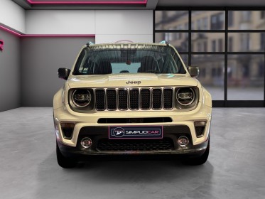 Jeep renegade 1.3 gse t4 150 ch bvr6 limited  attelage - garantie 12 mois occasion  simplicicar nord isere simplicicar...