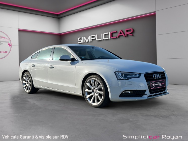 Audi a5 sportback v6 3.0 tdi 245 clean diesel ambition luxe quattro s tronic garantie 1 an occasion simplicicar royan...