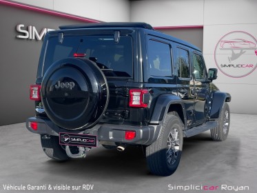 Jeep wrangler unlimited 4xe 2,0 turbo 380 ch phev 4x4 bva8 overland révisé  garanti 12 mois occasion simplicicar royan...