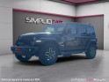 Jeep wrangler unlimited 4xe 2,0 turbo 380 ch phev 4x4 bva8 overland révisé  garanti 12 mois occasion simplicicar royan...