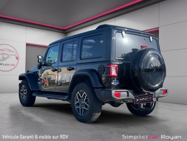 Jeep wrangler unlimited 4xe 2,0 turbo 380 ch phev 4x4 bva8 overland révisé  garanti 12 mois occasion simplicicar royan...