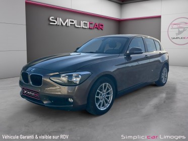 Bmw serie 1 f20 114d 95 ch 112g lounge occasion simplicicar limoges  simplicicar simplicibike france