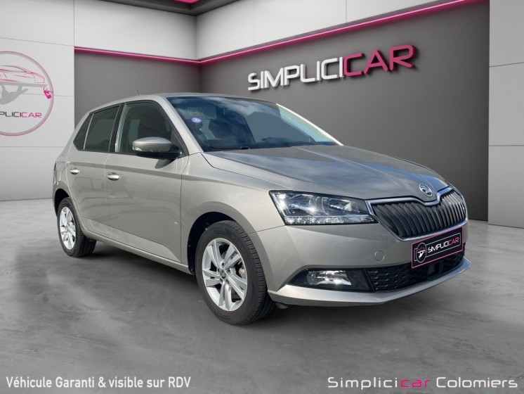 Skoda fabia 1.0 mpi 75 ch bvm5 business occasion simplicicar colomiers  simplicicar simplicibike france