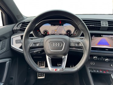 Audi q3 sportback 35 tfsi 150 ch s tronic 7 s line virtual - camera - pack noir - carplay - keyless go - volant meplat...