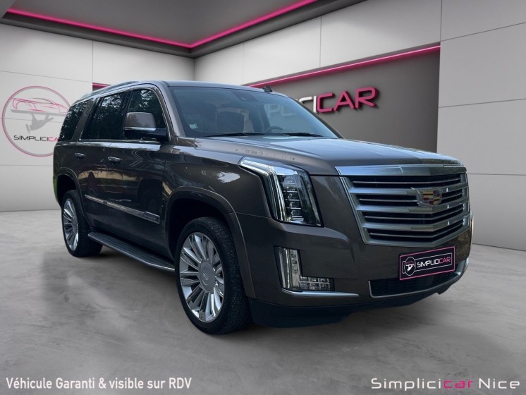 Cadillac escalade esv 6.2 v8 426 awd premium a occasion  simplicicar vaucresson nice - pfvauto simplicicar simplicibike france