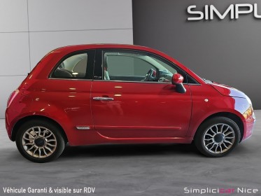 Fiat 500 cabriolet 1.2 69 ch lounge occasion  simplicicar vaucresson nice - pfvauto simplicicar simplicibike france