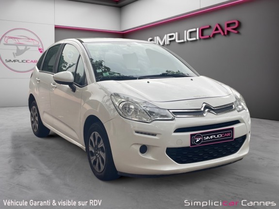 Citroen c3 c3 bluehdi 100 ss confort occasion cannes (06) simplicicar simplicibike france