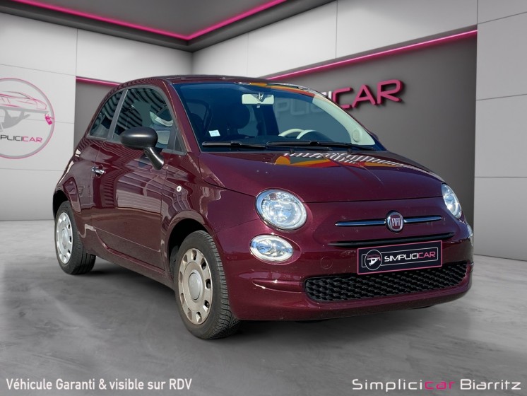 Fiat 500 serie 6 euro 6d 1.2 69 ch s/s pop occasion simplicicar biarritz  simplicicar simplicibike france