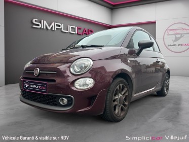 Fiat 500 my17 1.2 69 ch s, garantie 12 mois occasion simplicicar villejuif  simplicicar simplicibike france