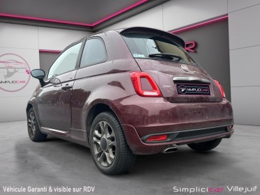 Fiat 500 my17 1.2 69 ch s, garantie 12 mois occasion simplicicar villejuif  simplicicar simplicibike france