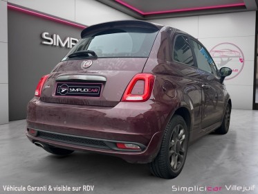 Fiat 500 my17 1.2 69 ch s, garantie 12 mois occasion simplicicar villejuif  simplicicar simplicibike france