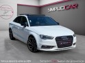 Audi a3 berline 2.0 tdi 150 s line s tronic 6/toit ouvrant/camera/garantie 12 mois occasion simplicicar salon de provence...