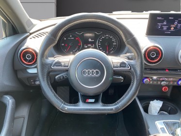 Audi a3 berline 2.0 tdi 150 s line s tronic 6/toit ouvrant/camera/garantie 12 mois occasion simplicicar salon de provence...