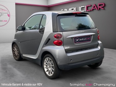 Smart  fortwo 71 cv  toit panoramique/clim/gris mat silver occasion champigny-sur-marne (94) simplicicar simplicibike france