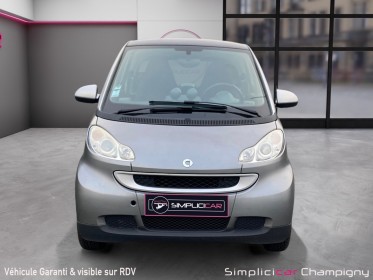 Smart  fortwo 71 cv  toit panoramique/clim/gris mat silver occasion champigny-sur-marne (94) simplicicar simplicibike france