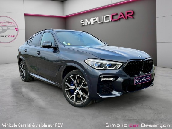 Bmw x6 g06 xdrive 30d 265ch bva8 m sport attelage / affichage tete haute / harman kardon occasion simplicicar besanÇon...