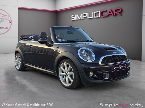 Mini cooper s cabriolet 1.6 16v 184 ch cooper s high gate edition r57 garantie 12 mois occasion simplicicar vichy simplicicar...