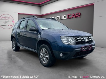 Dacia duster dci 110 4x2 lauréate plus 2017 occasion simplicicar limoges  simplicicar simplicibike france