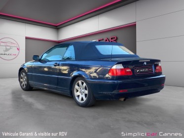 Bmw serie 3 cab e46 318 ci occasion cannes (06) simplicicar simplicibike france