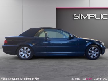 Bmw serie 3 cab e46 318 ci occasion cannes (06) simplicicar simplicibike france