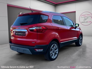 Ford ecosport 1.5 tdci 100ch ss bvm6 titanium occasion simplicicar colomiers  simplicicar simplicibike france