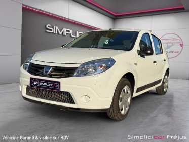 Dacia sandero 1.2 16v 75 eco2 ambiance occasion simplicicar frejus  simplicicar simplicibike france