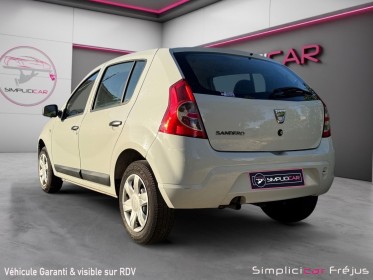 Dacia sandero 1.2 16v 75 eco2 ambiance occasion simplicicar frejus  simplicicar simplicibike france