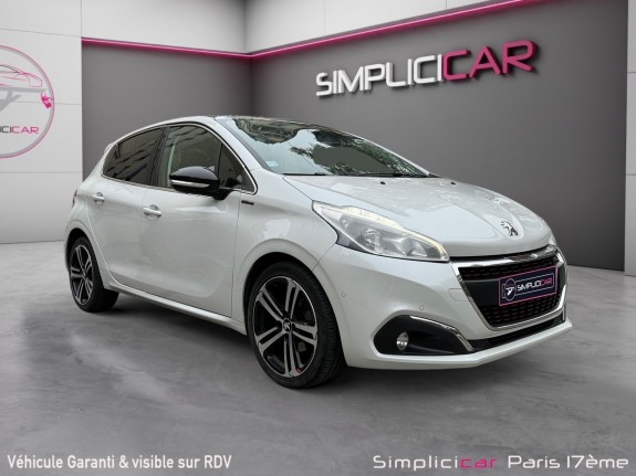 Peugeot 208 1.2 puretech 110ch ss bvm5 gt line occasion paris 17ème (75)(porte maillot) simplicicar simplicibike france