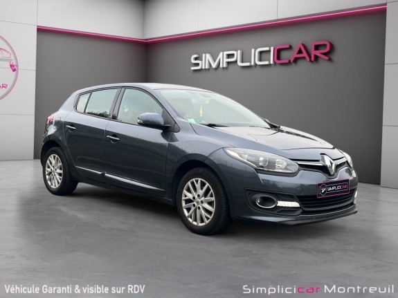 Renault megane iii berline tce 115 energy eco2 life/entretiens a jour/garantie 6 mois occasion champigny-sur-marne (94)...