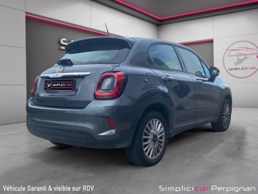 Fiat 500x my20 120ch lounge gps radar av arr garantie 12 mois occasion simplicicar perpignan  simplicicar simplicibike france