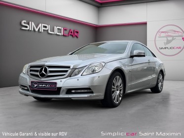 Mercedes classe e coupe 220 cdi executive occasion simplicicar st-maximin simplicicar simplicibike france