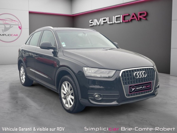 Audi q3 q3 2.0 tdi 177 ch quattro ambiente s tronic 7 occasion simplicicar brie-comte-robert simplicicar simplicibike france