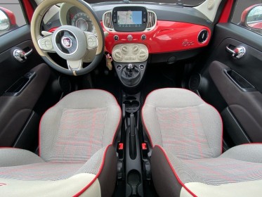 Fiat 500 serie 6 1.2 69 ch eco pack lounge - gps, toit ouvrant - garantie 12 mois occasion simplicicar perpignan  simplicicar...